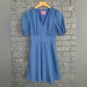 Kate Spade Tea Garden
Dots Dress Cornflower in Blue PERFECT FOR SPRING/EASTER